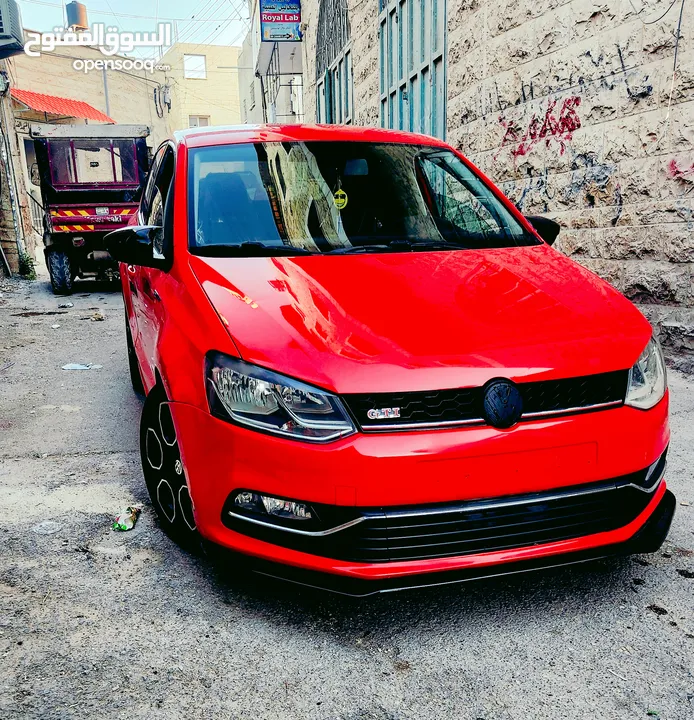 Polo Tsi 1200 2017 للبيع  بدل وارد  أقساط مناطق اشمال فقط