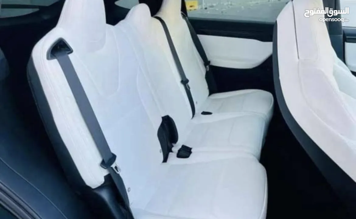 Tesla model x 2019 long range dual motor  فحص كامل+ الها كرت بالشكركه