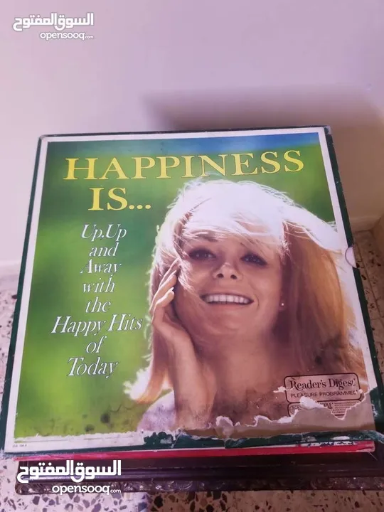 Vinyl - Phonograph records أسطوانات أغاني، مجموعة من أغاني و موسيقى 60 و 70