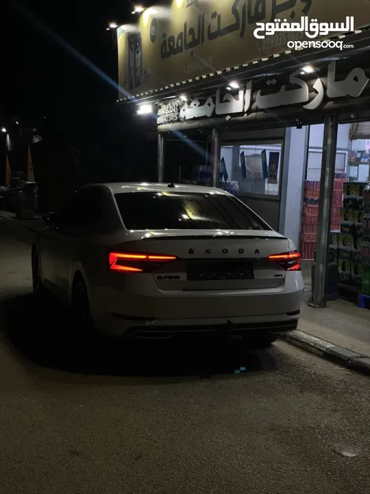 اسكودا سوبيرب سبورت لاين فل الفل ŠKODA SUPER B SPORT LINE FACE