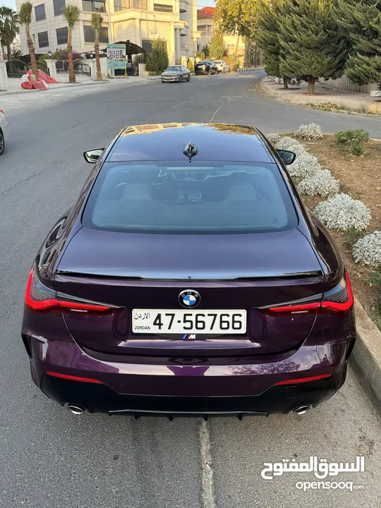 Bmw G22 4 series Coupe 2022  kit M interior/exterior Low Mileage 11000km  وارد.               اوروبي