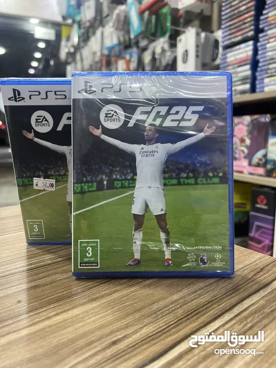 لعبة FC25 CD PS5 سيدي نسخة عربية تعليق وقوائم fifa 2025 جديد مسكر