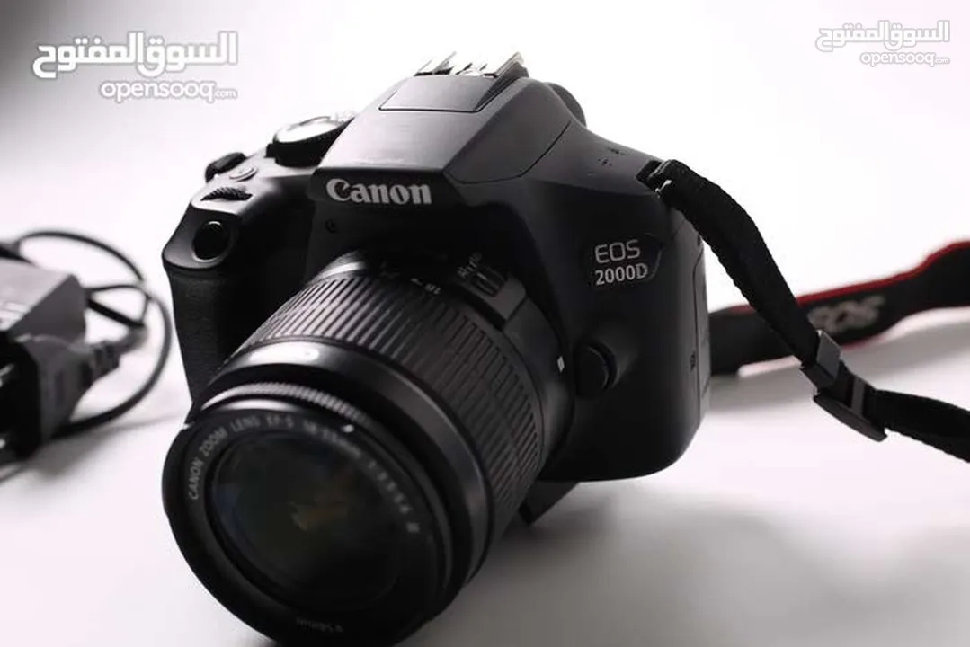 كاميرا canon كانون 2000D بحالة الوكالة