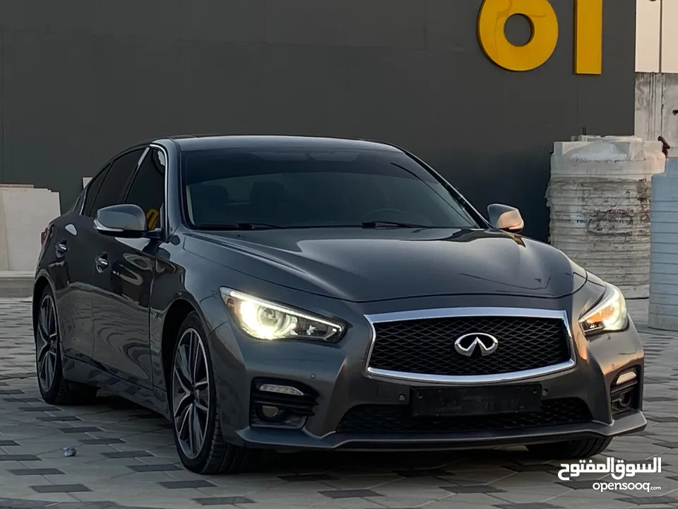 INFINITI Q50S RED SPORT V 6, 3.0 TWIN TURBO