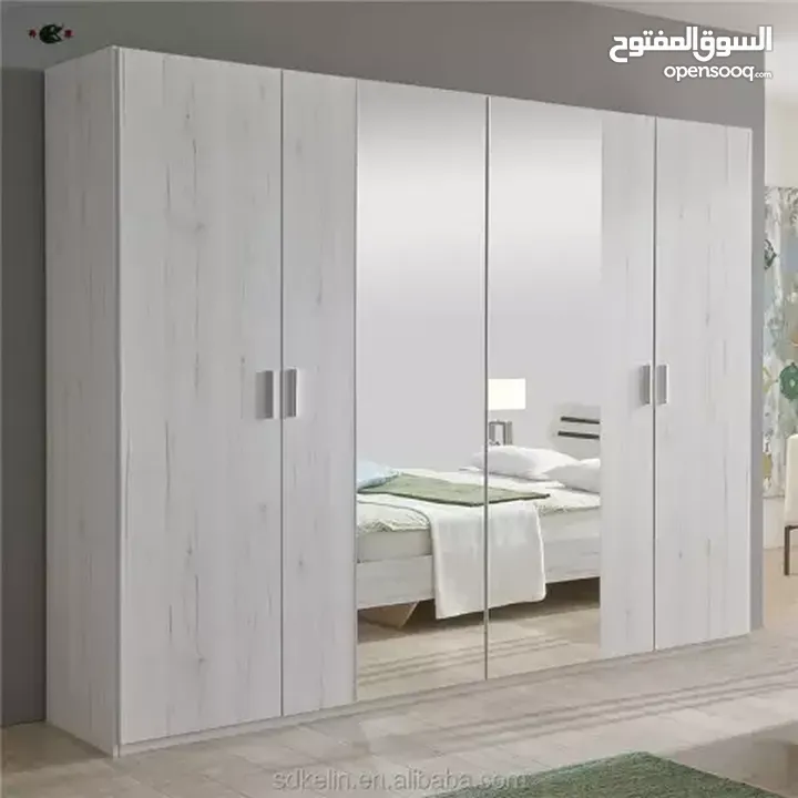 خزائن ملابس خشب لامنيت 18م الون متعددة تفصيل حسب الطلب