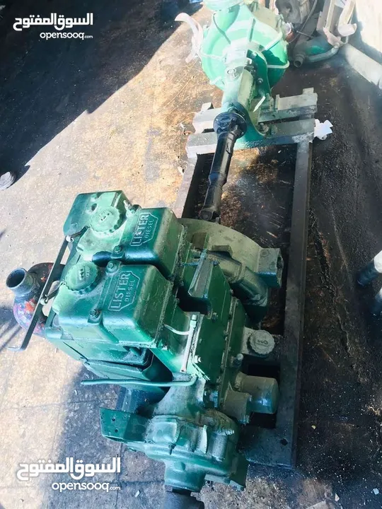 ماتور لستر راسين مع طرمبة كبراري فراشين بحاله ممتازه+فلتر