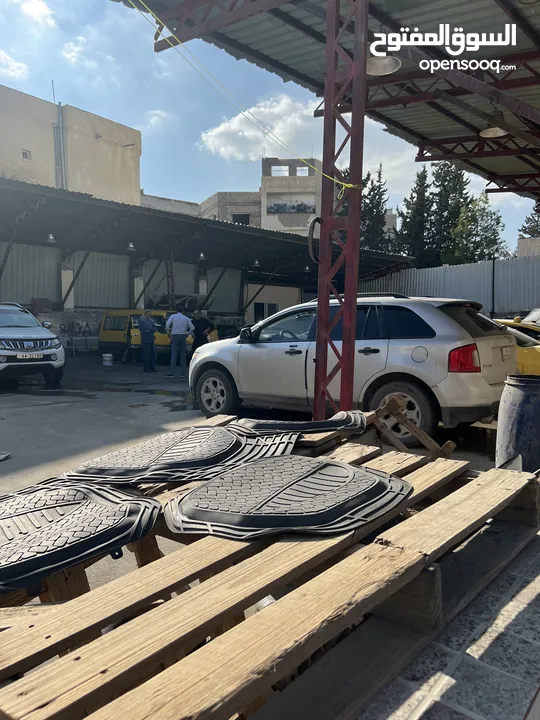 محطة غسيل سيارات وبناشر للبيع في عين الباشا