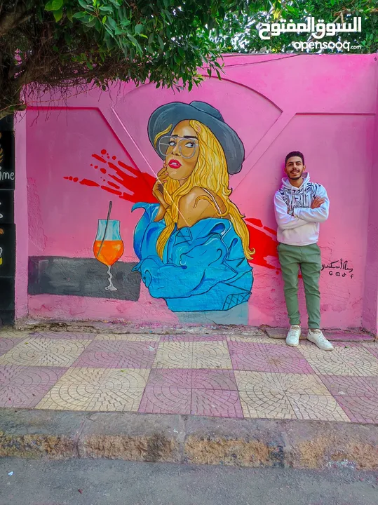 رسام اسكندرية - رسام جداري وجرافيتي واشخاص