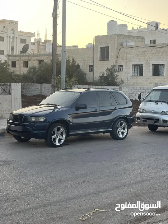 BMW X5 موديل 2001 فحص كامل ترخيص وتنازل واطي للبيع او البدل ع مرسيدس E200 موديل 2004