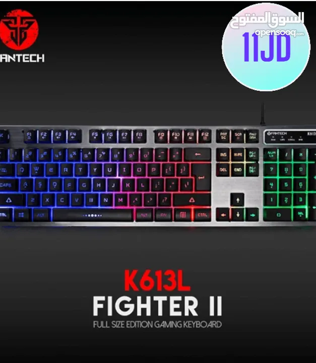 كيبوردات GAMING RGB K613L K612 K513