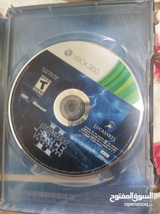 STAR WARS THE FORCE UNLEASHED Xbox cd