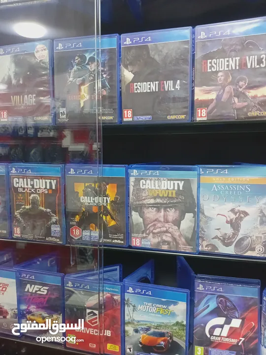 سيديات بلايستيشن فور  و فايف PS4 &PS5 CD.S