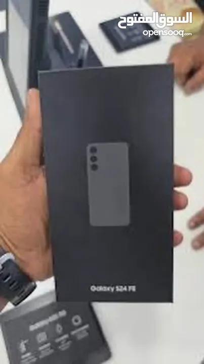 ساسمونج S24 FE جديد كفالة لمدة عام  (256GB/512GB)