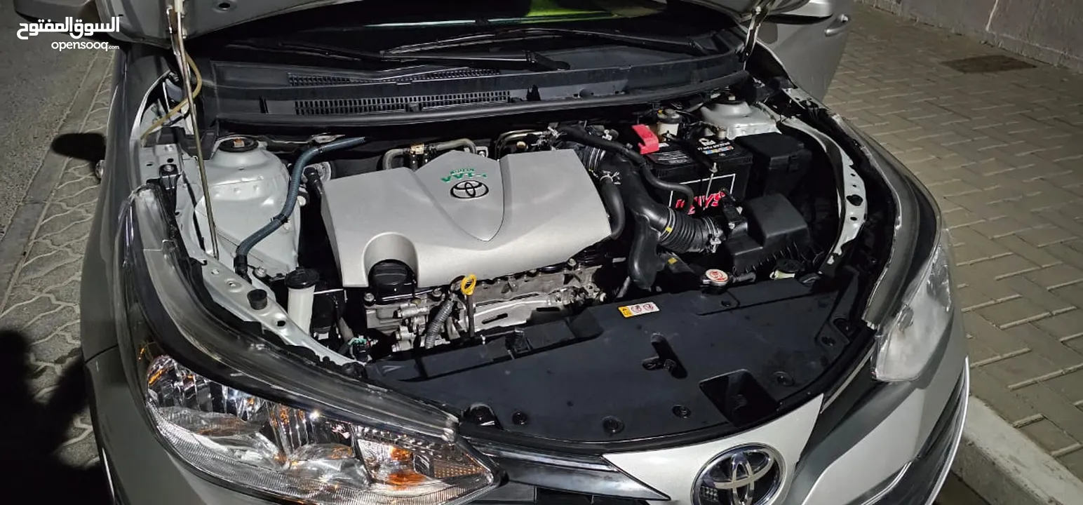 Toyota yaris model 2018 gcc 1.5 cc