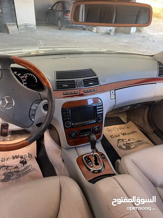مرسيدس غواصة 350S للبيع موديل 2003 لون سلفر