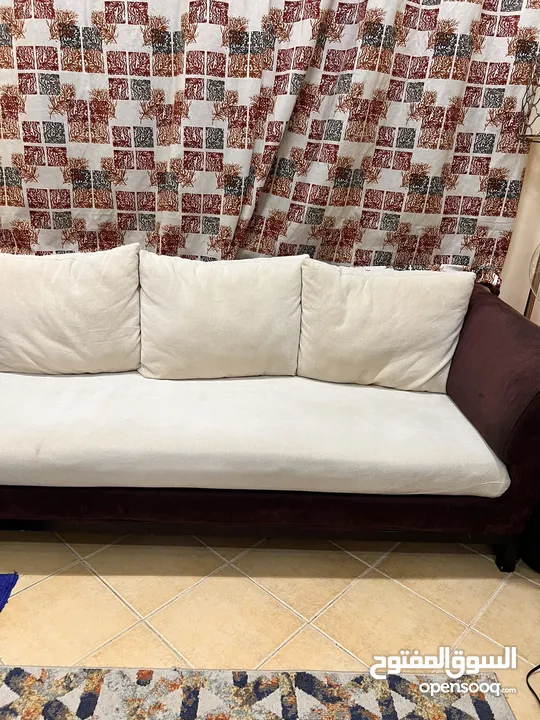 Sofa 7 seats for sale good condition u can wash it  No delivery