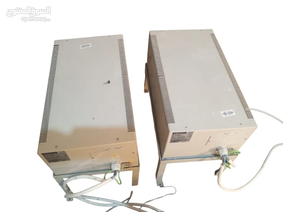 اجهزة تنظيم كهرباء 10000 وات صناعه اسبانيه (voltage regulator) شبه جديد