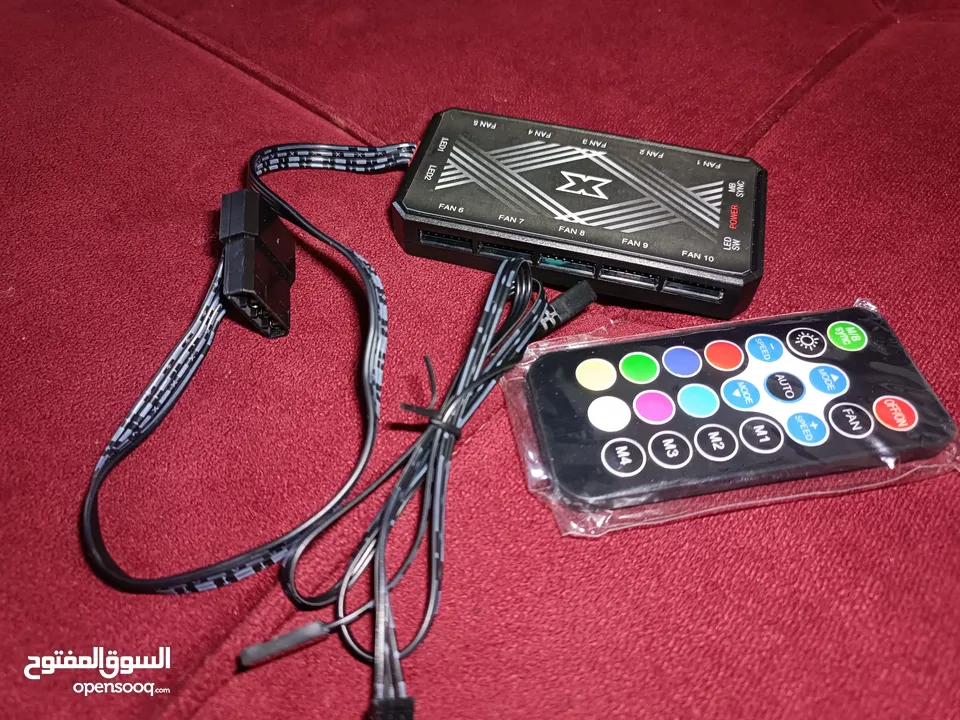 مراوح تبريد RGB استعمال خفيف