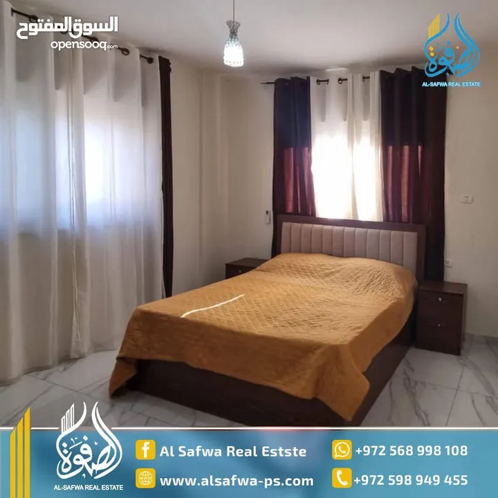 شقه مميزة وهادئه مريحه للسكن عين منجد قرب مركز الشرطه