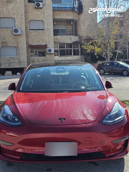 Tesla model 3 2022 standard plus لون فخم بسعر حرق كاش واقساط