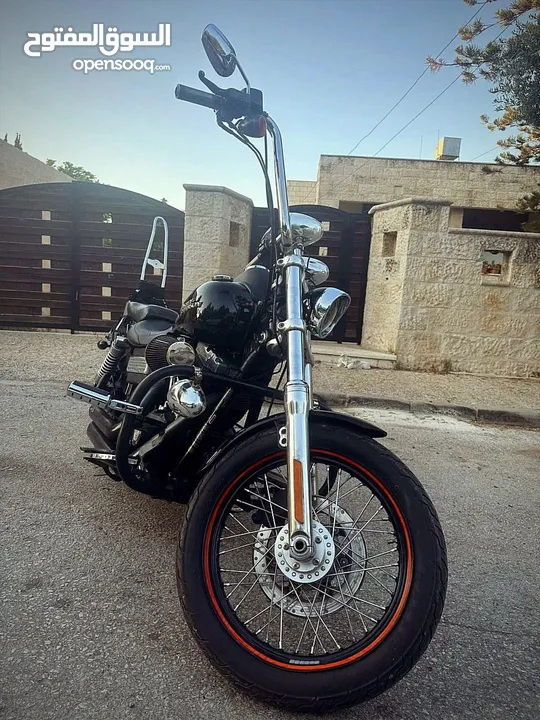 Harley Davidson Street bob 2011 1600CC للبيع المستعجل بداعي السفر