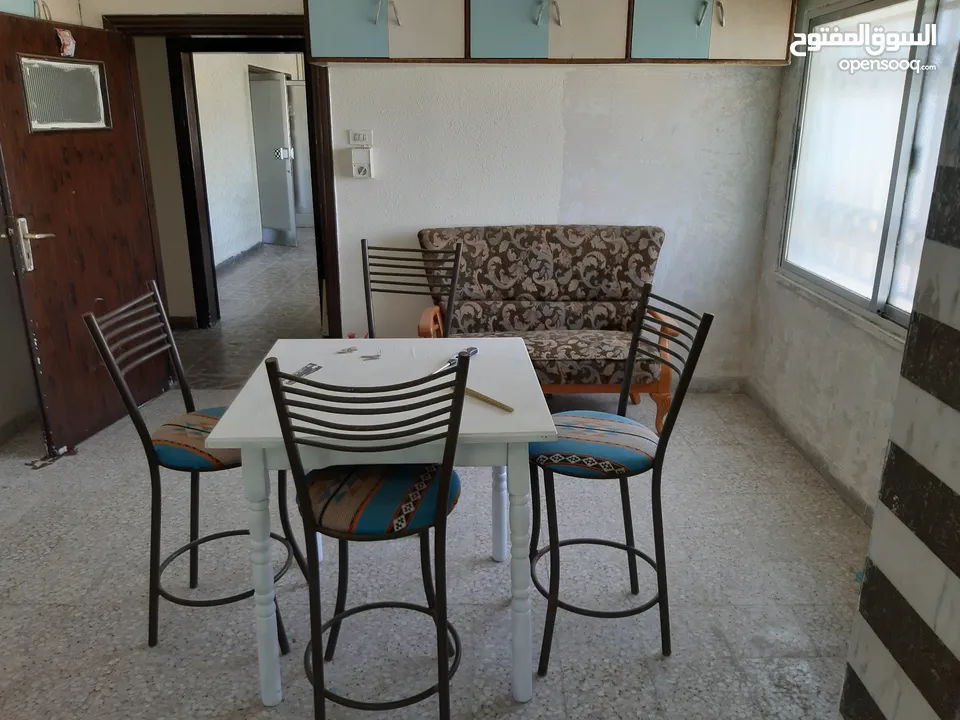 furnished apartment in jabal Amman near Architect Germany uni.2 bedroom 2 bathroom and living room