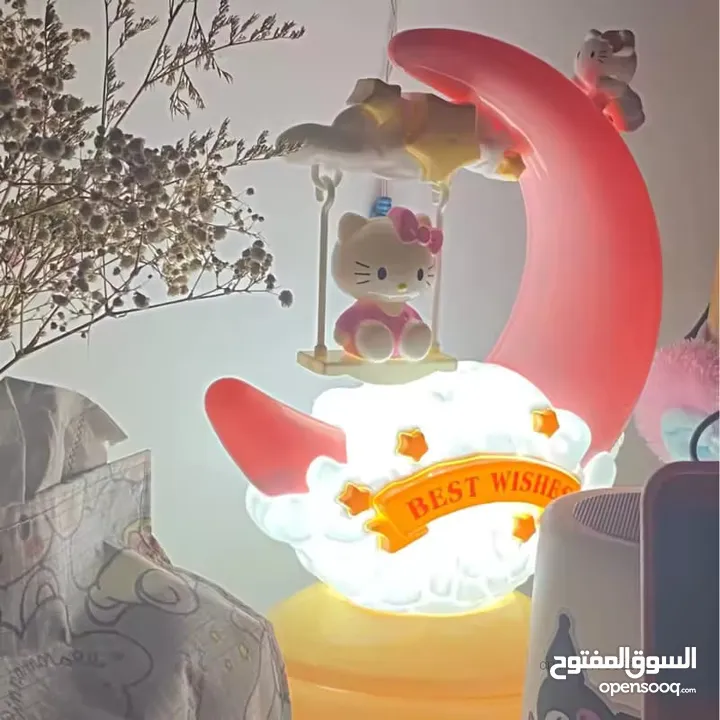 تيبل لامب للأطفال بتناسب البنات والأولاد اضائه جميلة
