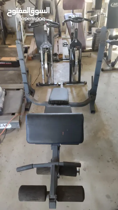 ابو حازم للاجهزه الرياضيه للبيوت والنوادي الرياضية مستعمل بحاله ممتازه وسعر ممتاز