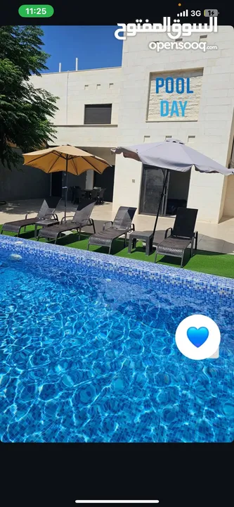 شاليهات ومزارع فخمه داخل ناعور مسبح مدفى