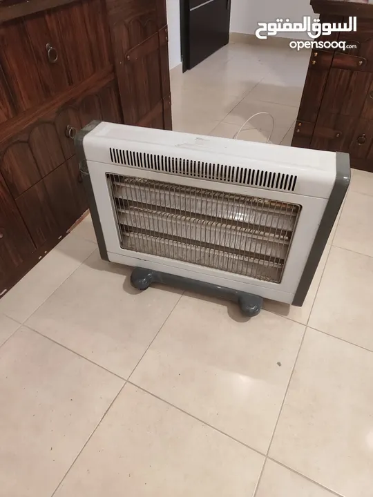 مدفأة كهربائية مستعملة