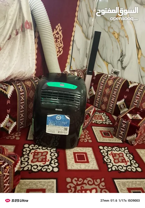 مكيف مكيفات انفنتر متنقل رقم التليفون بالاعلان  بحاله الوكاله مسطره وبايبي وريموت ومقفول شبه جديد