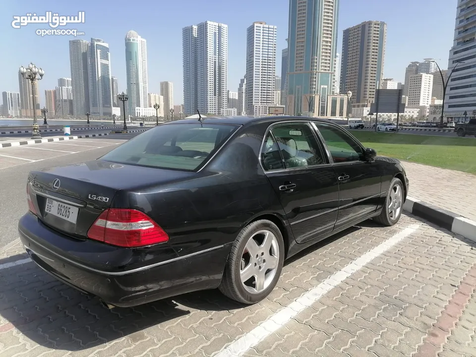 Lexus Ls 430 Black Color