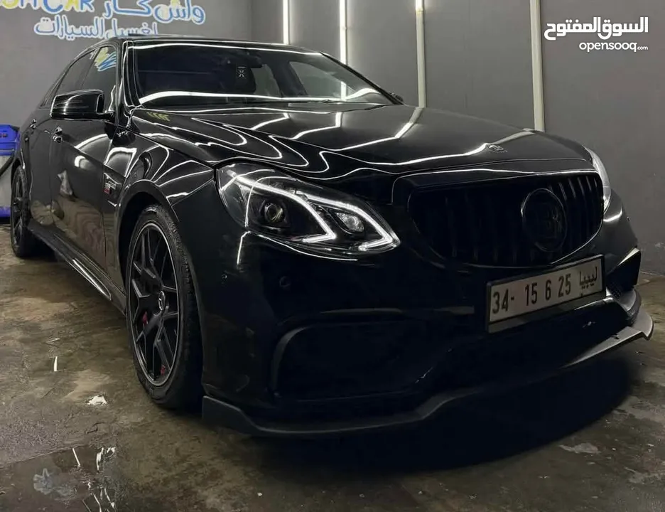 مرسيدس W212 مكياج E63 BRABUS 2015 للبيع كاش أو حواله.