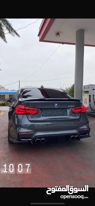 Bmw 330i 2016 252 hp  فحص نضيف السيارة مفللة