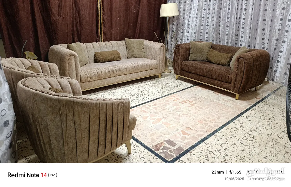 طقم كنب امريكي لقطه
