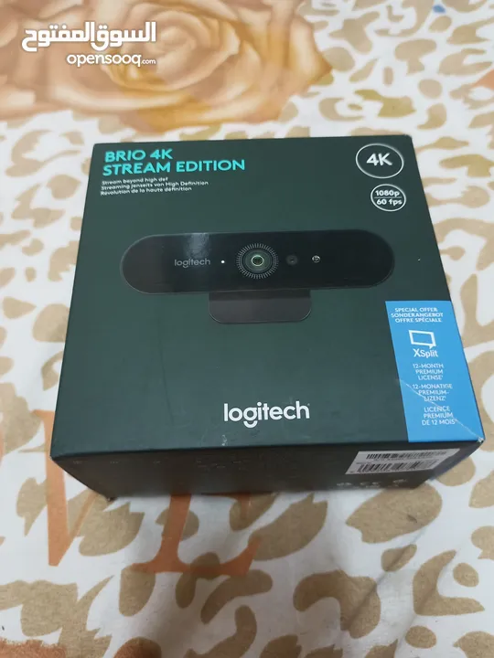 Logitech Brio 4k streaming webcam
