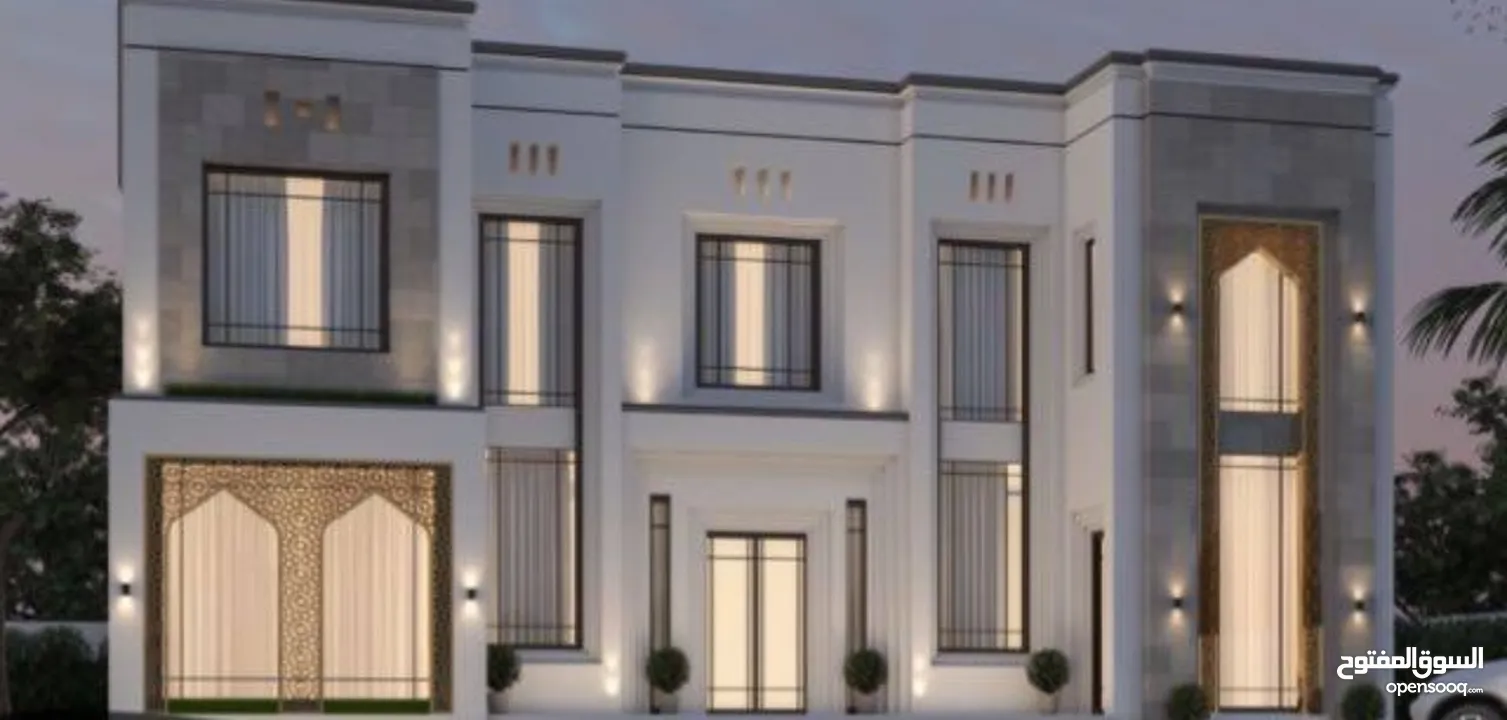 فيلا مقسمة (2) تاون هاوس مؤجرات مع ملحقين مؤجرين