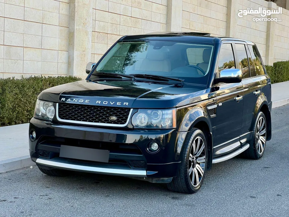 ‏Range Rover Sport ‏Supercharged 2012 فحص كامل 7 جــيــد / بـدون مـلاحـظـات بودي . الممشى km 102,00