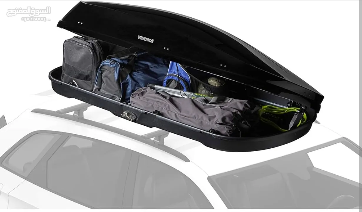 صندوق او بكس ظهر السيارة كيا نيرو وسيارات اخرى.               thule sweden roof box