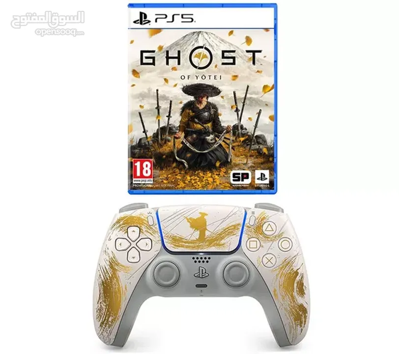 بلايستيشن 5 إصدار Ghost of Tsushima Limited Edition – حالة ممتازة، سعر مميز