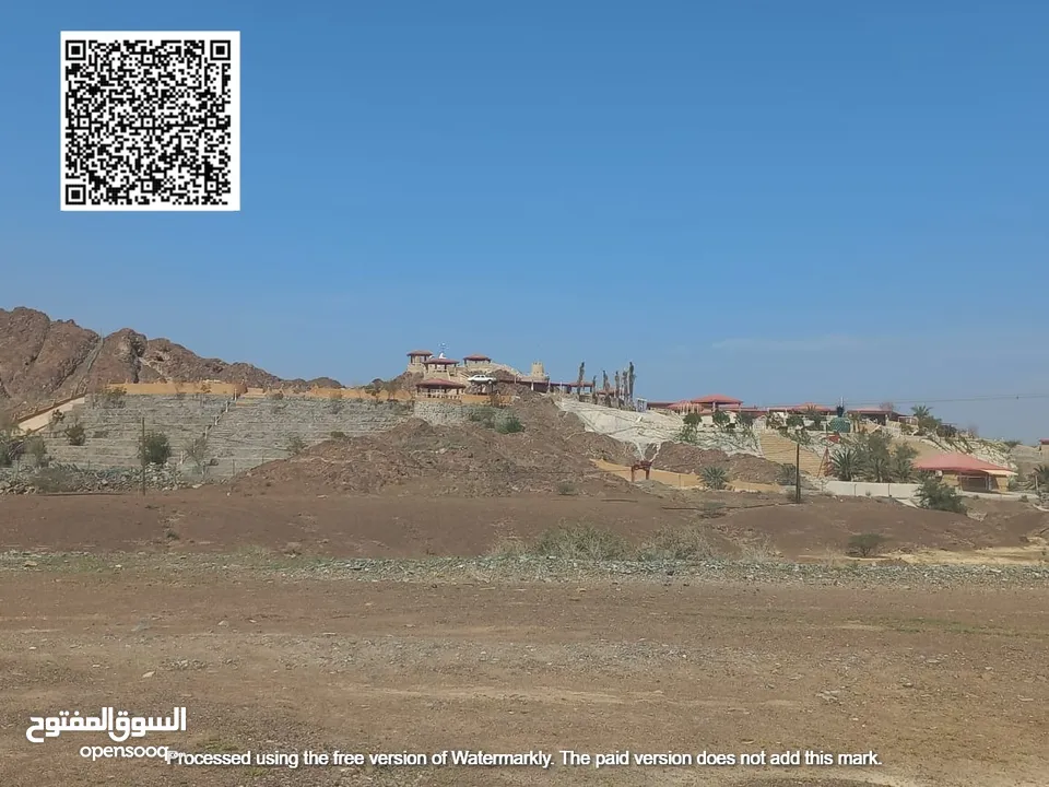 ارض للبيع بمصفوت سكنى باطلال رووعه