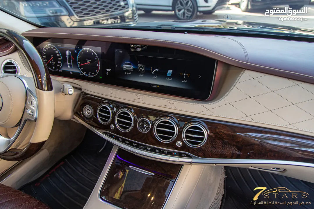 Mercedes S320 2019 Amg kit   السيارة وارد الشركة و قطعت مسافة 68,000 كيلو متر فقط