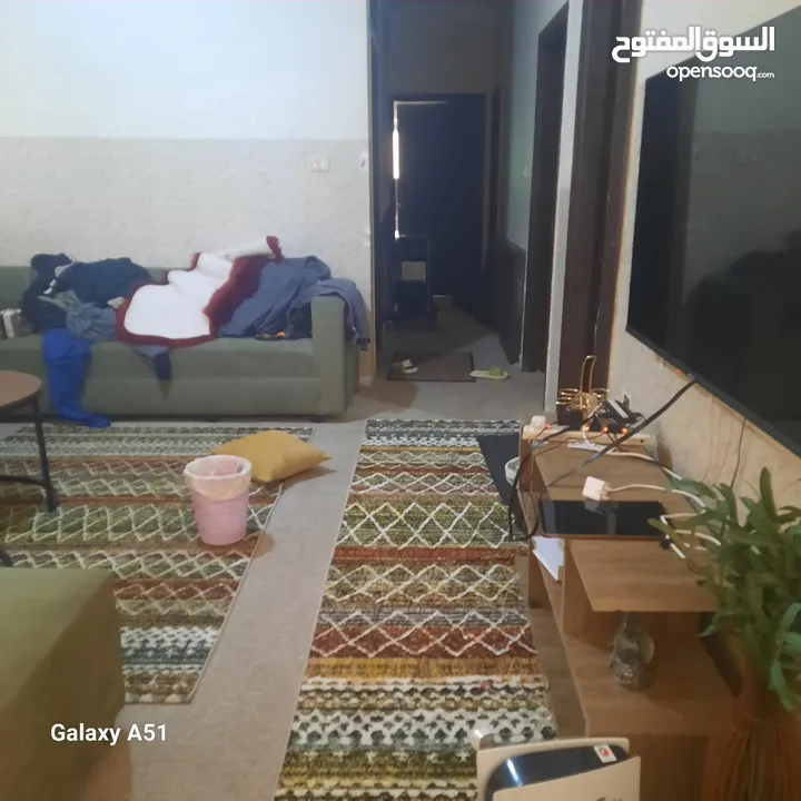 شقة للبيع شبه ارضي بأجمل مناطق ضاحية الرشيد