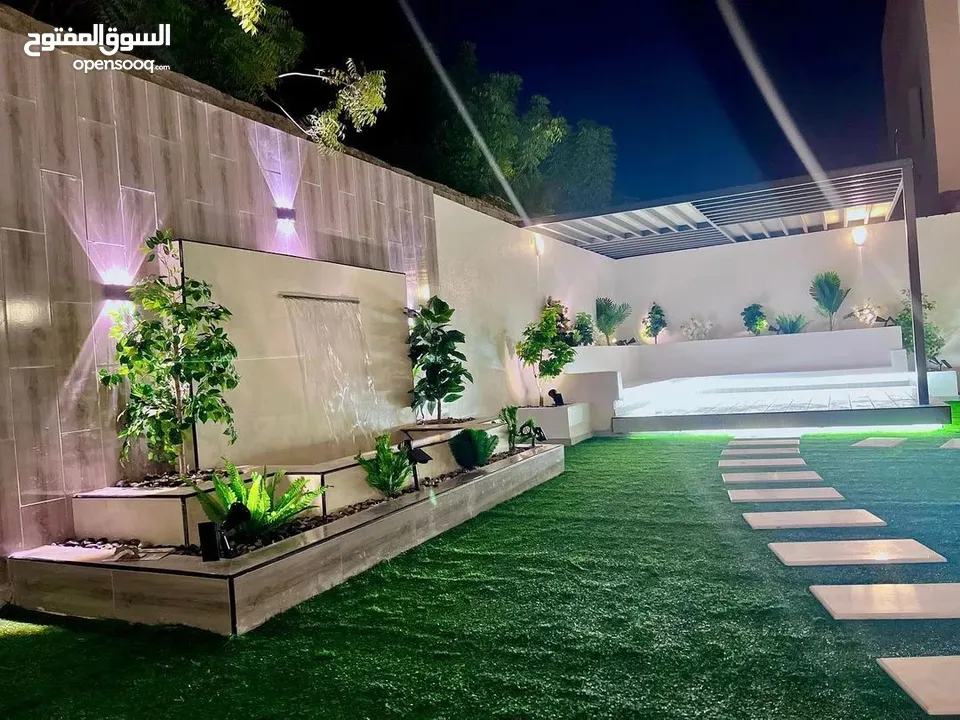 مجموعة أحضر ومنظر لتصميم وتنسيق القصور والڤلل والشاليهات والحدائق  تعود لكم من جديد