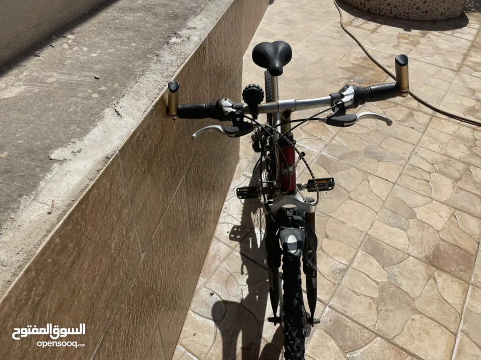 بسكليت اوروبي مستعمل للبيع 7 غيارات قياس 26