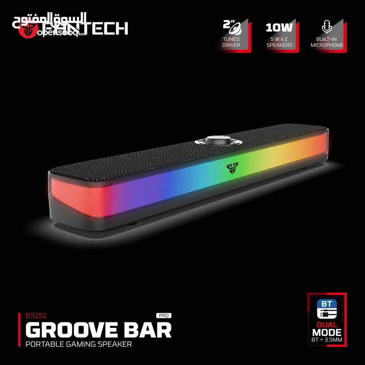Fantech BS151 Bluetooth 5.3 Portable Dual mode Built in Microphone Gaming Speaker سماعات كمبيوتر