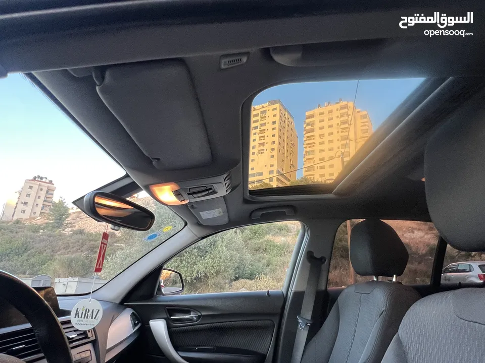سيارة بي ام دبليو المانية من طراز BMW116i موديل 2016 \ ترخيص 2015 امكانية البيع دفعة وشيكات للجديين