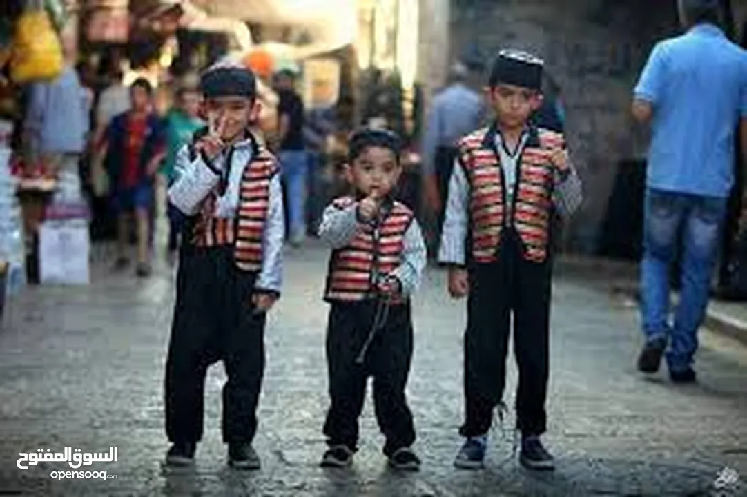 ملابس اطفال تراثيه بدوي باب الحاره قمباز فلسطيني تقمص تقليديه - (234507928)  | السوق المفتوح