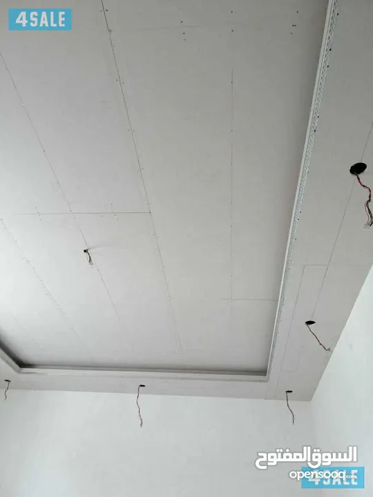 معلم باكستاني جبسم بورد تركيب قواطع سقف حمامات سقف 60+60سقف ديكور جبس سقف