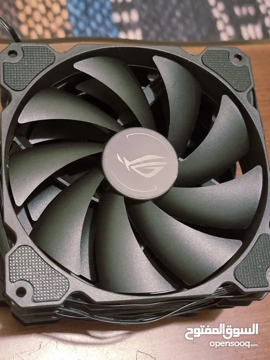 4 مراوح asus rog strix حجم 140